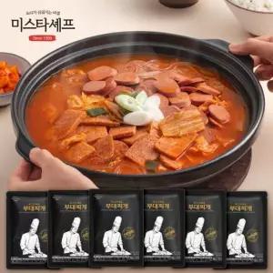 미스타셰프 부대찌개 600g x 6팩