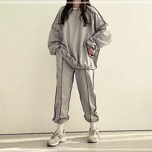 츄리닝 데님 셋업 여성트레니닝복 아노락 QWCB4246