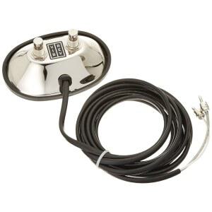 [미국배송] 펜더 액세서리 099-4051-000 2버튼 빈티지 스타일 풋스위치(RCA JACKS)
