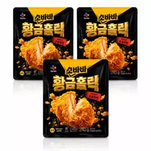 CJ 고메 소바바 황금홀릭 순살 240G 4개