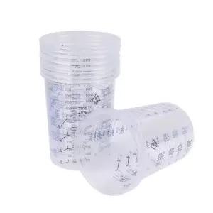 DIY 일회용 플라스틱 계량컵 50p 만들기재료 600ml