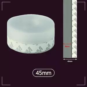 4개 반투명 실리콘 문풍지45mm 외풍차단 방풍 창틈 2M SWFG6NGC