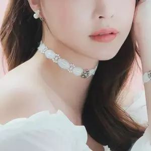 오너클랜 초커 에스닉 레이스 목걸이 D 초커 은목걸이 십자가목걸이 엔틱목걸이 악세사리보관함