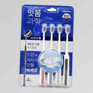 메디안 잇몸과학 칫솔 4입