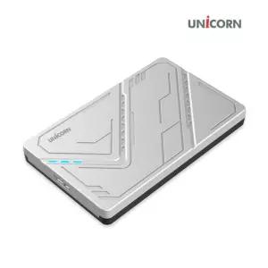 유니콘 HDD-300V USB3.1 2.5인치 외장하드케이스 외부 저장 저장소 오리코 휴대용 용데이타소 데이터소