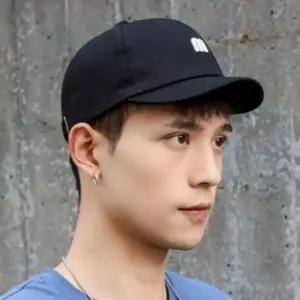 남녀공용 스트릿 패션 숏챙 짧은챙 볼캡 야구모자 사컬러