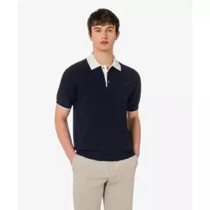 국내정품 라코스테 LACOSTE 남성 립조직 카라 연사 반팔 스웨터 목티 셔츠 PH943E-56G 166 PH943E-56G166 y