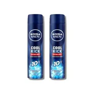 [셀러허브]니베아 맨 데오드란트 스프레이 쿨 킥 200ml 2개 (S51181441)