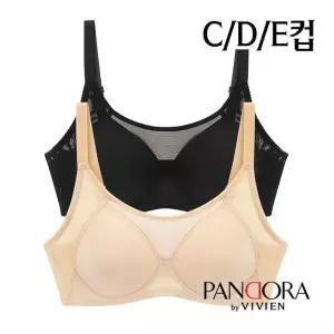 [비비안]75C~85E/C/D/E컵 노와이어 풀컵몰드브라1종(PBR7126)