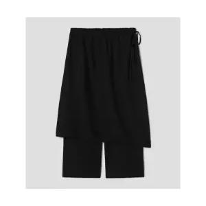 에잇세컨즈 레이어드 스커트 팬츠 블랙 356721SM55 6844062