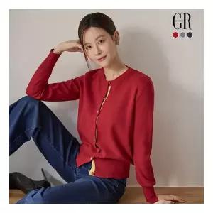 조르쥬 레쉬 26FW 레인보우 버튼 가디건 3종