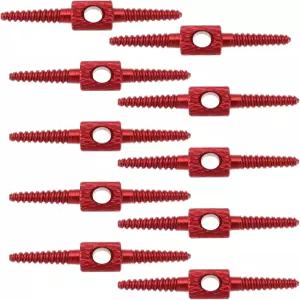 산악 자전거 및 도로 유지보수 개조에 적합한 eMagTech 10Pcs 호스 브레이크 변속 케이블 커넥터 26mm
