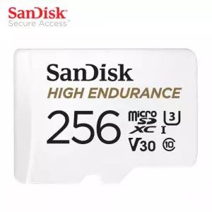 SanDisk 고내구성 비디오 모니터링 microSD 카드 (QQNR) (256GB)