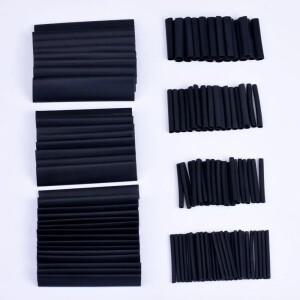 127-800pcs 열 수축 튜브 포장 키트 전기 연결 와이어 케이블 슬리브