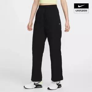 나이키 NIKE 윈드러너 여성 하이웨이스트 우븐 오픈 헴 팬츠 FV7656 010 LE1217389