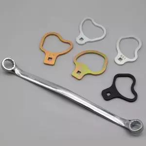 쉐보레 GMC 41620 Cam과 호환되는 6PCS 캐스터 캠버 키트 21mm/24mm 렌치가 포함된 조정용 고정 도구