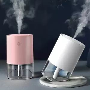 충전식 사선가습기 휴대용 USB 차량용가습기 취침등 수유등 거실등 사무실 무드등가습기 병원