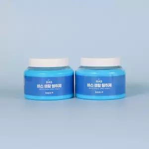 BAS 바스 탈취제 베이직 플러스 베이비파우더향 350g, 2개