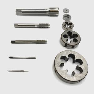 1Set M32 x 1.5mm 미터법 HSS 공구 가공용 오른손 탭 및 다이 스레딩