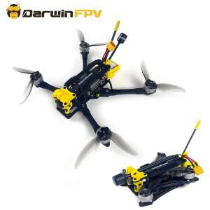 DarwinFPV FoldApe4 접이식 장거리 드론 F411 15A ELRS AIO 쿼드콥터 4 인치