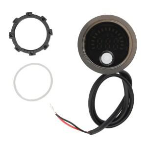 산성/리튬 배터리 보트 오토바이에 대 한 미니 12V 2A 라운드 LED 디지털 전압 표시기 모니터 백라이트 방