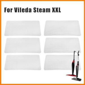 Vileda Steam XXL 스팀 청소기 액세서리 부품 용 세척 가능 교체 패드 극세사 천에