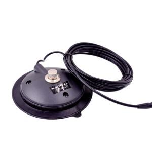 나고야 MJPR-L 헤비 안테나 베이스 진공 자석 160mm 루프 마운트 및 5M 동축 케이블 PL259 안정적이고 초강