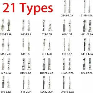 290pcs 플랫 플러그 케이블 러그-분류 커넥터 압착핀 자동차 전선 단자세트