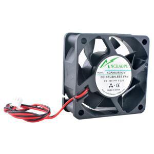 ANCHAOPU 6cm 60mm 6025 냉각 팬 DC12V 0.23A 3000rpm 미니 섀시 CPU 전원 충전기 60x60x25mm 크기 열 방출