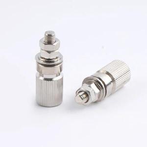 은합금 바인딩 포스트 M5X33mm 접지 단자 4mm 바나나 와이어 포함