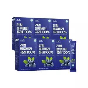 뉴트리너스 리얼 블루베리 퓨레 100% 20g x 14포 x 6박스