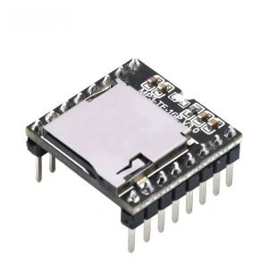 USB/TF 카드 슬롯과 음성 프로젝트를 위한 직렬 통신을 갖춘 Arduino 호환 DFPlayer 미니 MP3 플레이어