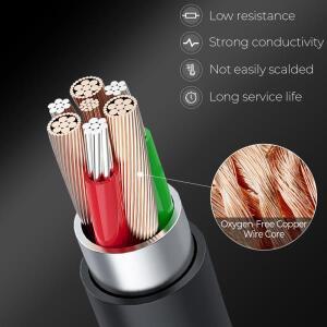 BOYA RODE SC7 SC2 무선 라발리에 카메라용 3.5mm TRS to 마이크 변환 케이블 잭 남성 어댑터