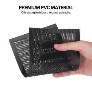 컴퓨터 쿨러 팬용 먼지 필터 12x36cm 마그네틱 프레임 PC 팬 방진 커버
