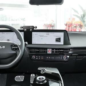 Kia EV6 2022 자동차 액세서리 12.3인치 스크린 폰 홀더 마운트 커버 트림