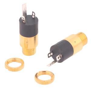 5pcs PJ392 스테레오 여성 소켓 잭 나사 커넥터 포함 금도금 3.5mm 헤드폰 오디오 비디오 플러그