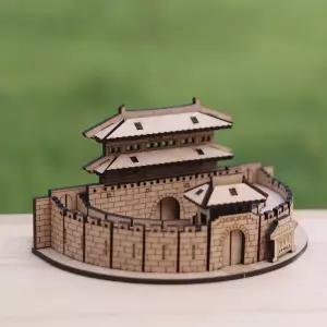 수원 팔달문 건물 건축 나무 조립 모형 DIY 만들기