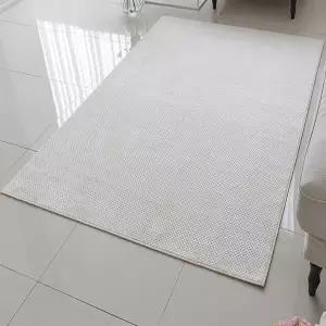 슈마켓 와플 극세사 카페트 러그 아이보리150X200