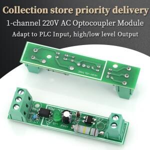 Liludin 1 비트 AC 220V 광 커플러 절연 모듈 전압 감지 보드 PLC Isolamento Fotoaccoppiatore 용 적응 형