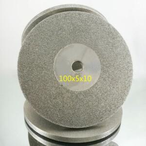 양면 디스크 래피더리 다이아몬드 연마 휠 100mm 4인치 세라믹 보석 합금 회전 도구