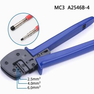 A-2546B 태양광 PV 커넥터 압착 플라이어, 래칫 도구, MC3 4