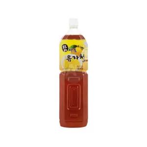 유자청 6배 희석 1.5L차 음료 맛청