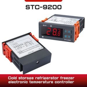 STC-9200 디지털 온도 컨트롤러 조절기 220V 냉동 제상 팬 알람 기능이 있는 장치