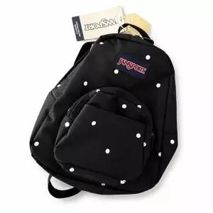 [웰빙창고] 잔스포츠 하프파인트 미니백팩 POLKA DOT BLACK