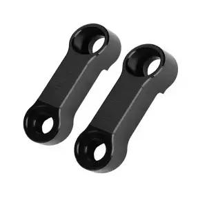2Pcs 오토바이 M10/M8 백미러 확장 어댑터 알루미늄 합금베이스 나사 브래킷 액세서리