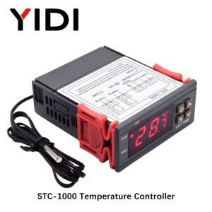 STC 1000 3028, 디지털 온도 습도 컨트롤러, 습도계, 220V, 12V 조절 가능 쿨러 히터