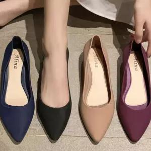 웨지힐 여성 4color 키높이 젤리슈즈