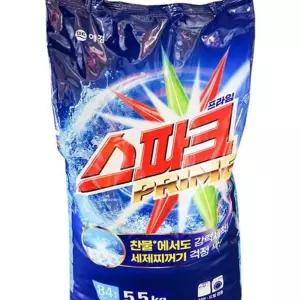 스파크 세탁세제 프라임 5.5kg 애경 오피스디포 문구용품 사무용품