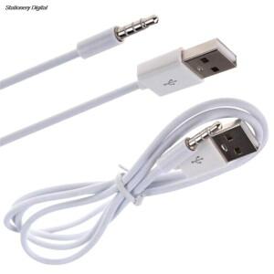 AUX 오디오 플러그 잭에서 USB 2.0 수 충전 케이블 코드 MP3 용 1m 3.5mm
