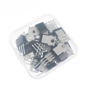 5/10/25PCS Mosfet IRFZ44N TO220 트랜지스터 키트 고전력 49A 55V 전계 효과